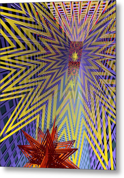 Angel Flare - Metal Print