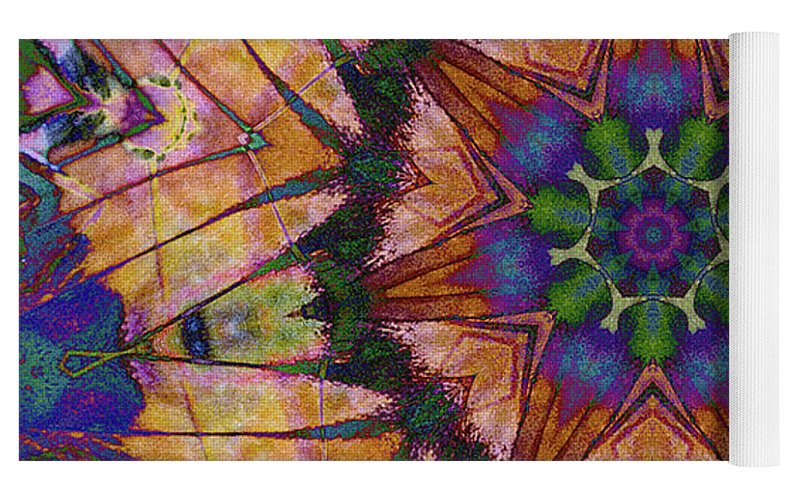 Butterfly Mandala - Yoga Mat
