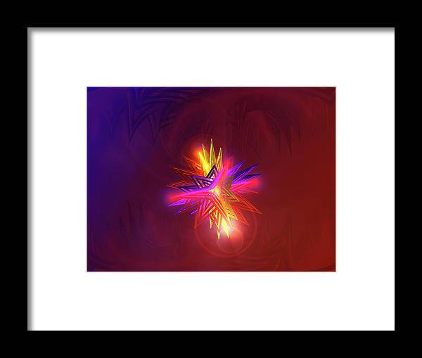 Creation Star - Framed Print