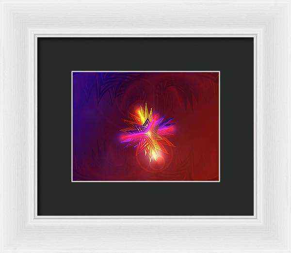 Creation Star - Framed Print