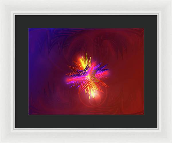 Creation Star - Framed Print