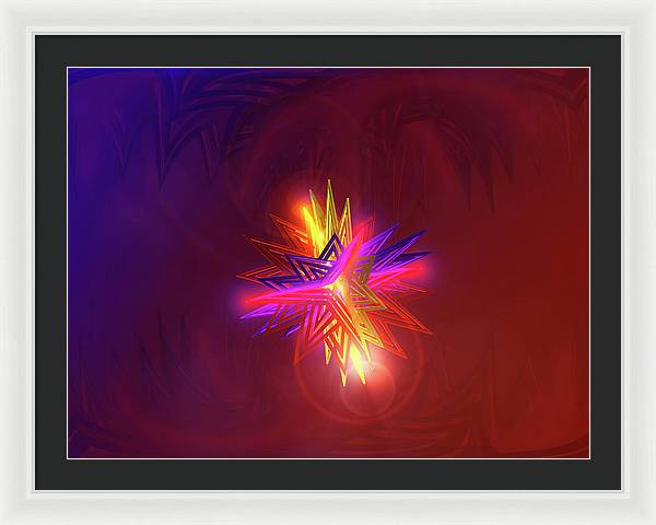 Creation Star - Framed Print