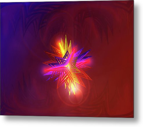 Creation Star - Metal Print