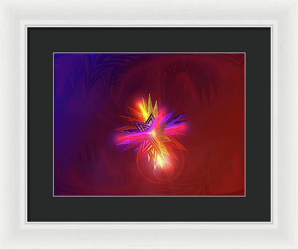 Creation Star - Framed Print