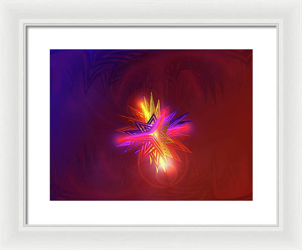 Creation Star - Framed Print