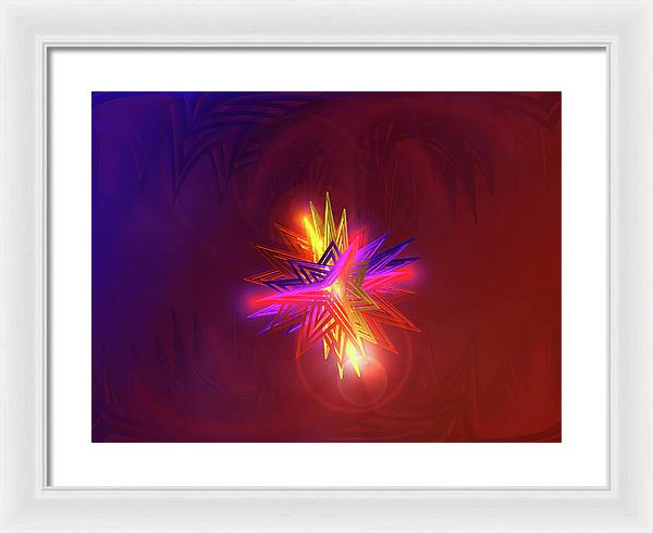 Creation Star - Framed Print