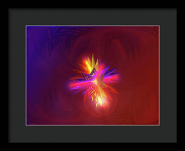 Creation Star - Framed Print