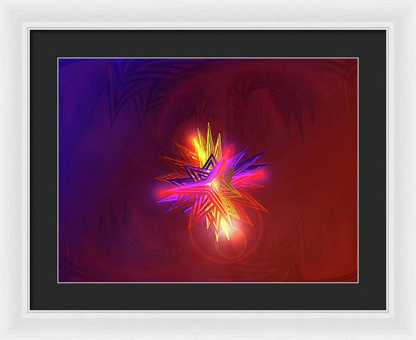 Creation Star - Framed Print