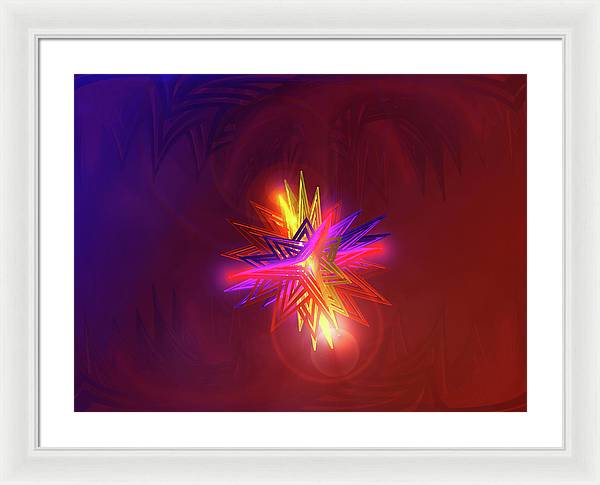 Creation Star - Framed Print