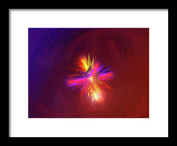 Creation Star - Framed Print