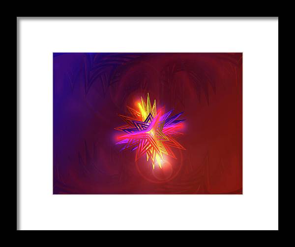 Creation Star - Framed Print