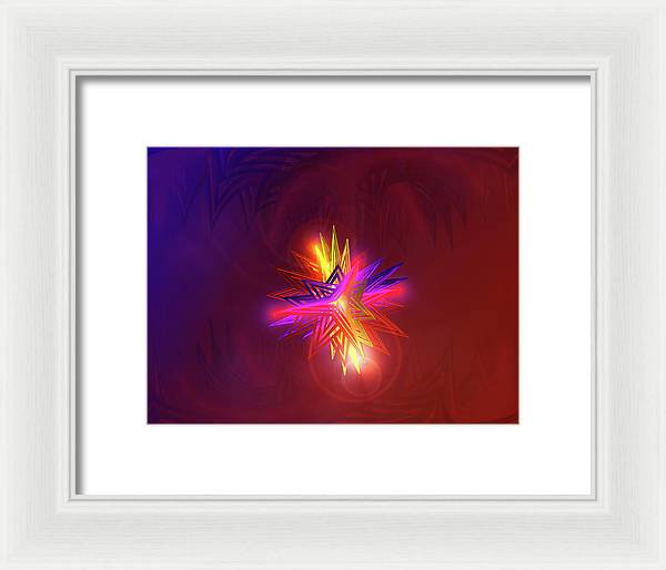 Creation Star - Framed Print