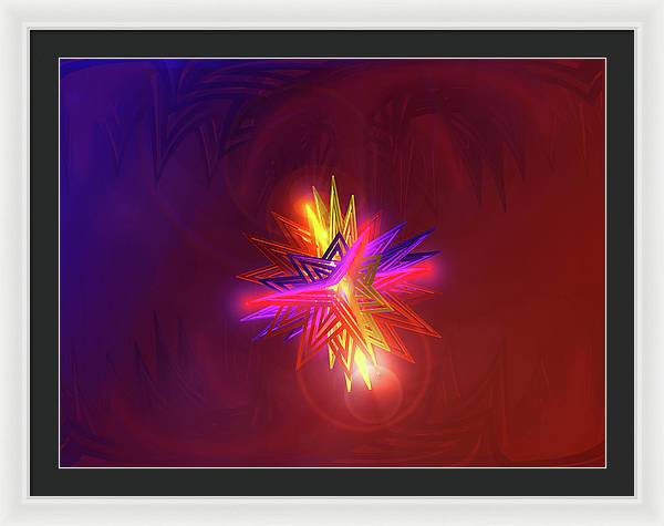 Creation Star - Framed Print
