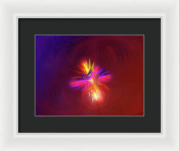 Creation Star - Framed Print