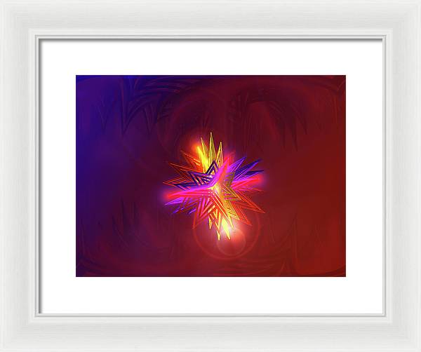 Creation Star - Framed Print
