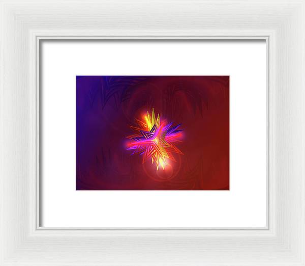 Creation Star - Framed Print