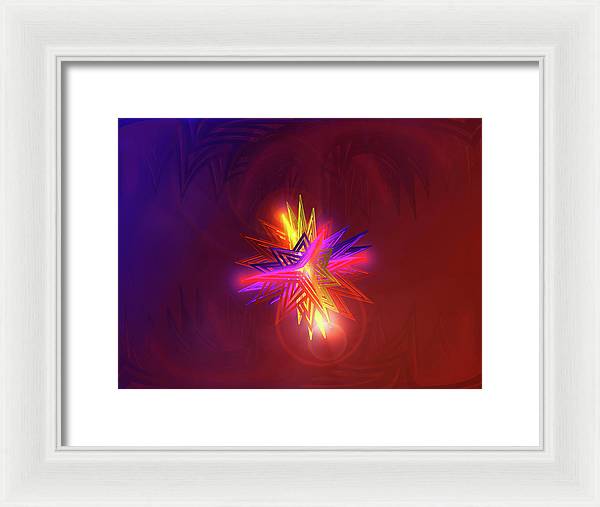 Creation Star - Framed Print