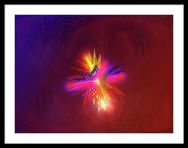 Creation Star - Framed Print