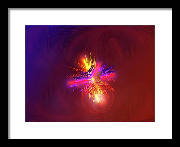 Creation Star - Framed Print
