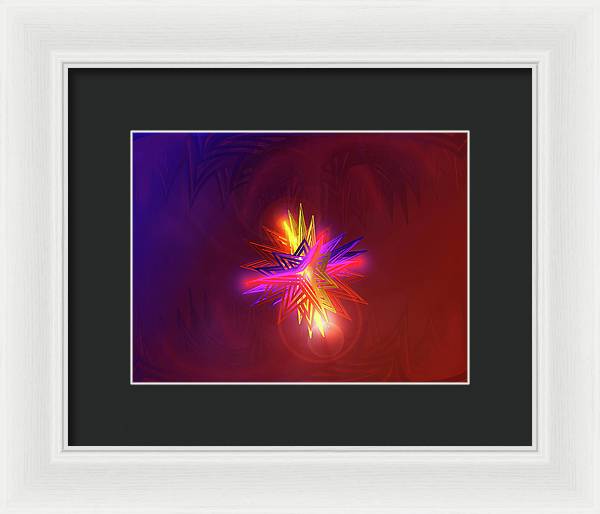 Creation Star - Framed Print