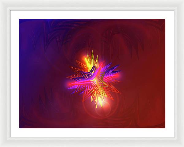 Creation Star - Framed Print
