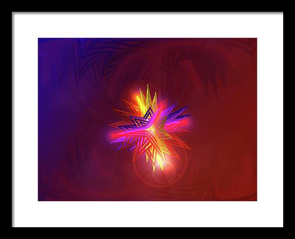 Creation Star - Framed Print