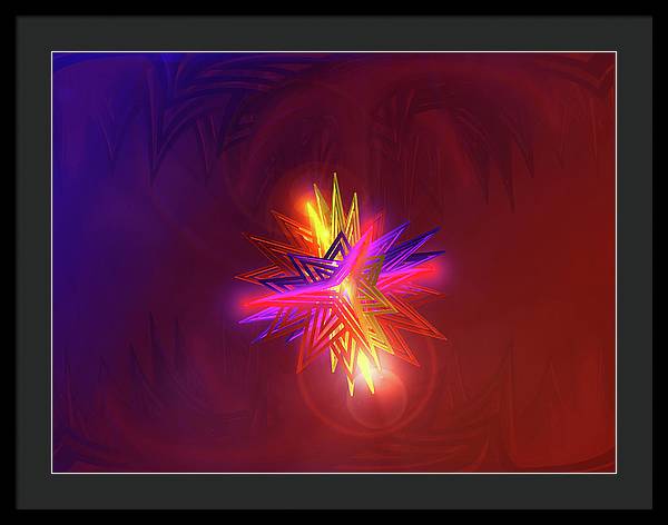 Creation Star - Framed Print