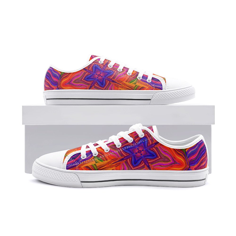 E Flux Unisex Canvas Shoes