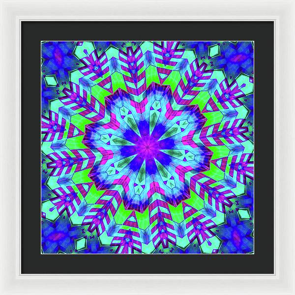Emerald Lagoon #2 - Framed Print