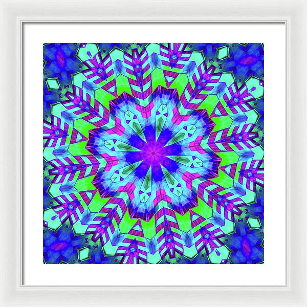 Emerald Lagoon #2 - Framed Print