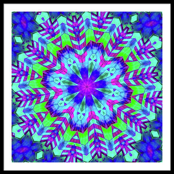 Emerald Lagoon #2 - Framed Print