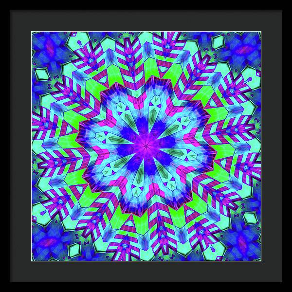 Emerald Lagoon #2 - Framed Print