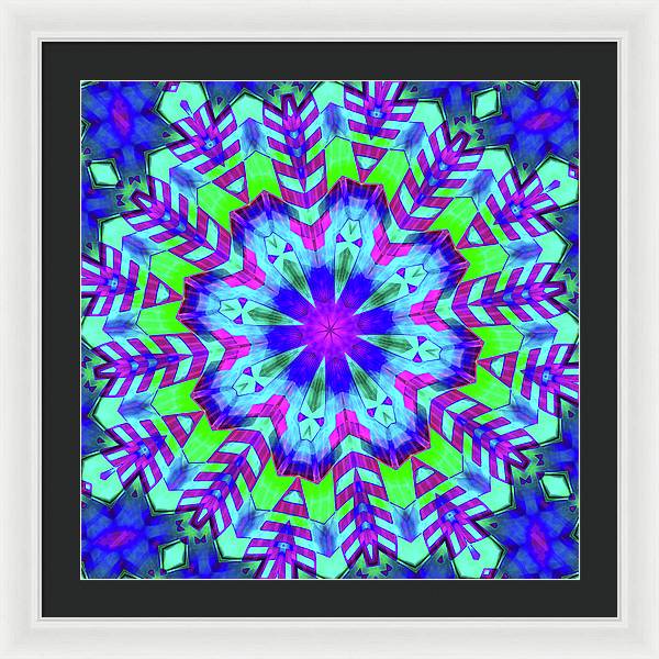 Emerald Lagoon #2 - Framed Print
