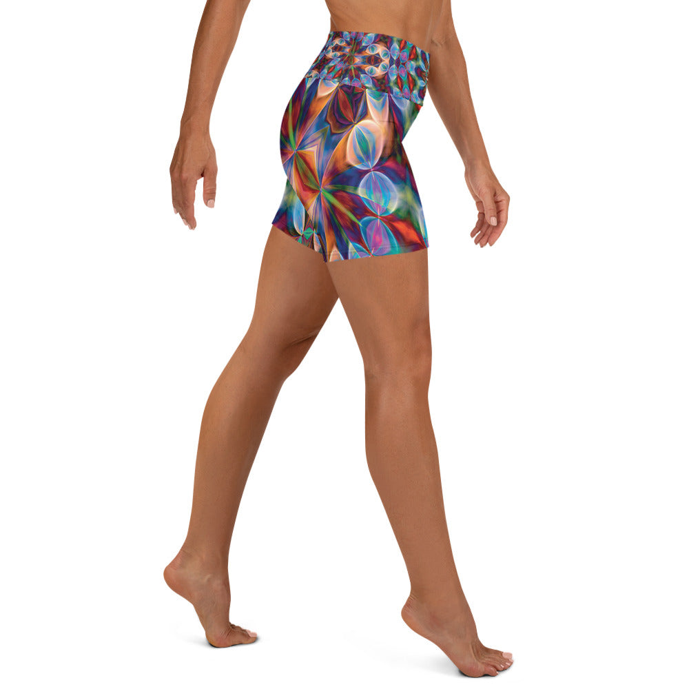 Masquerade Yoga Shorts