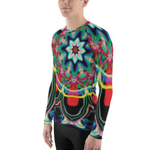 Load image into Gallery viewer, Red Petals II Men&#39;s Rash Guard