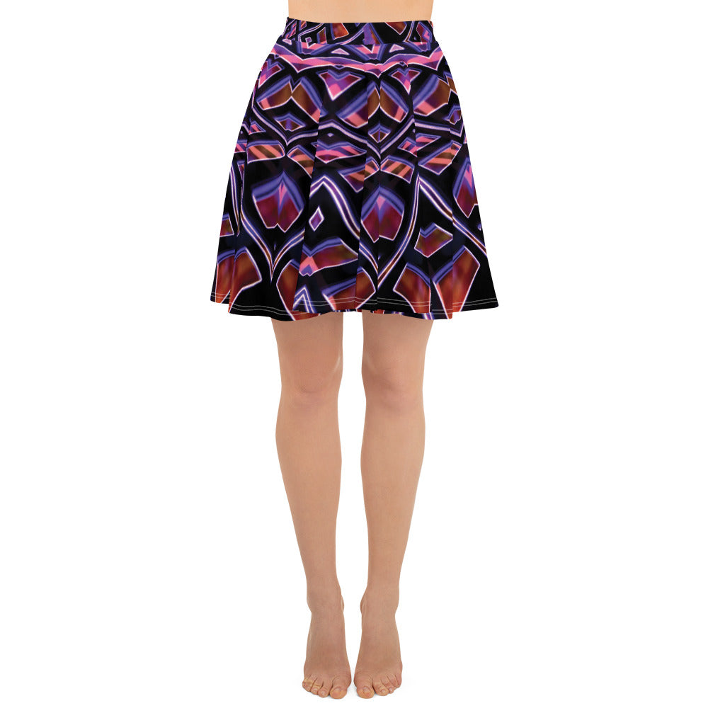 Purple Canon Skater Skirt