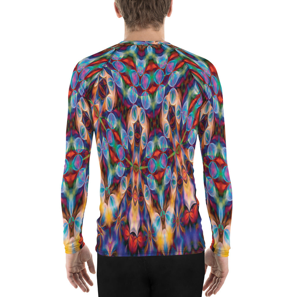 Masquerade Heart Men's Rash Guard