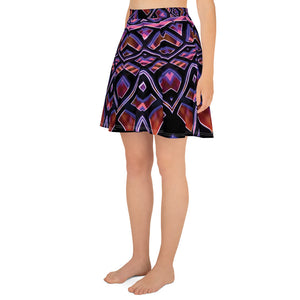 Purple Canon Skater Skirt