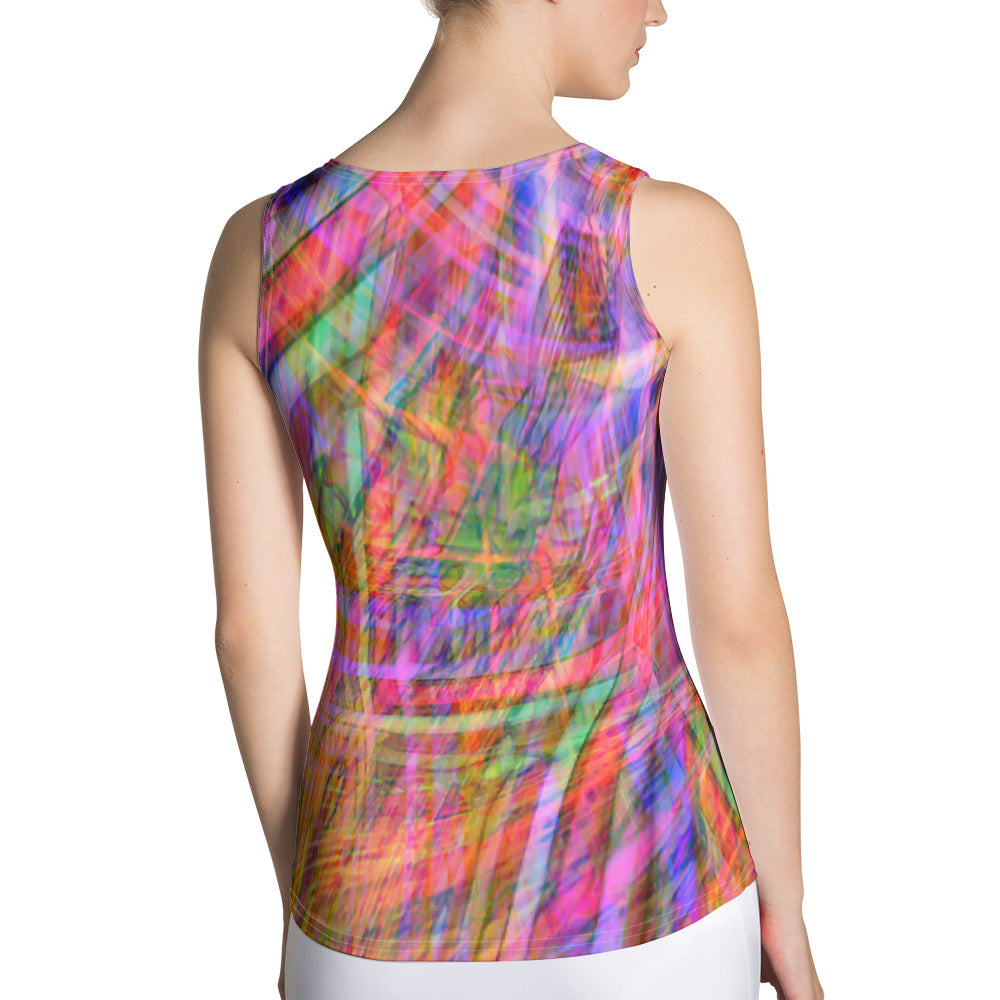 Flair Swirl Women's Tank Top