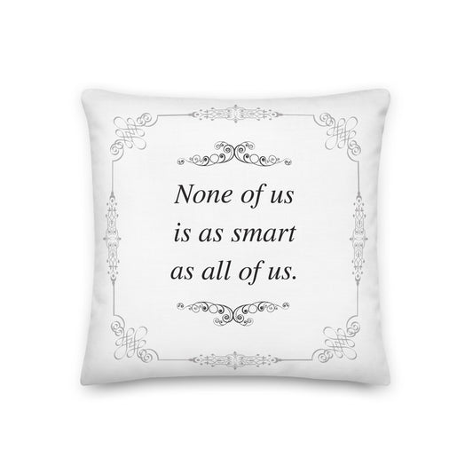 All of Us Meditation Pillow