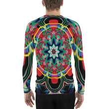 Load image into Gallery viewer, Red Petals II Men&#39;s Rash Guard