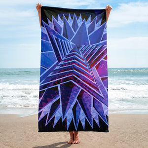 Blue Star Towel