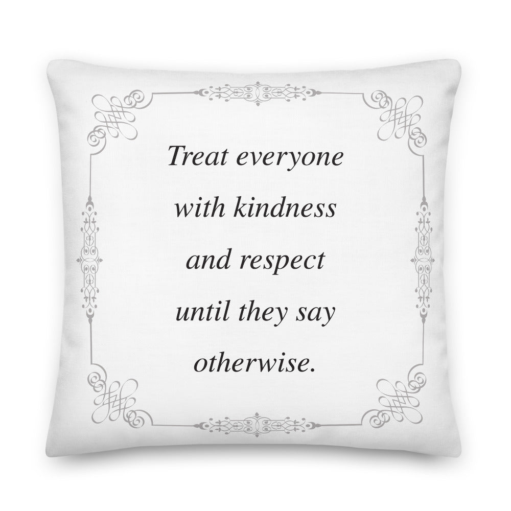 Kindness and Respect Meditation Pillow