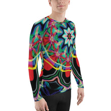 Load image into Gallery viewer, Red Petals II Men&#39;s Rash Guard