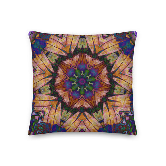 Butterfly Mandala Pillow