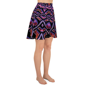 Purple Canon Skater Skirt