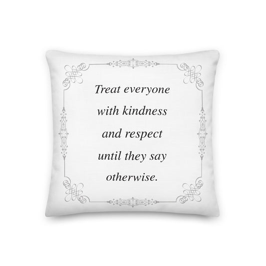 Kindness and Respect Meditation Pillow