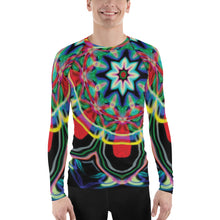 Load image into Gallery viewer, Red Petals II Men&#39;s Rash Guard