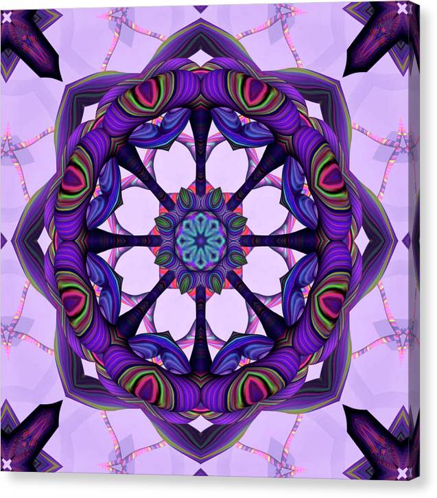 Octo Flower - Canvas Print