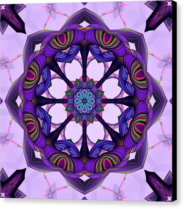 Octo Flower - Canvas Print